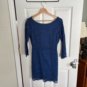 Forever 21 Blue Lacy Dress